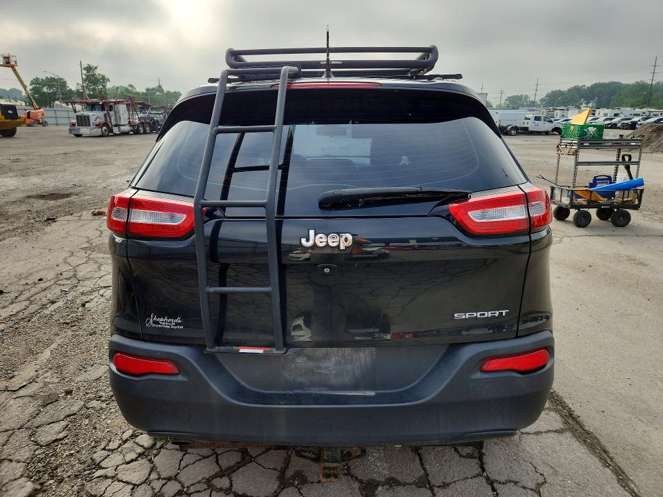 2015 Jeep Cherokee მანქანა იყიდება აუქციონზე, vin: 1C4PJLAB1FW539309, აუქციონის ნომერი: 60623436