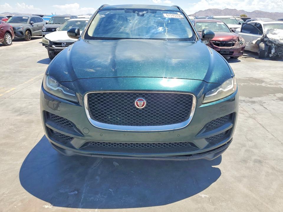 2018 Jaguar F-pace მანქანა იყიდება აუქციონზე, vin: SADCK2FX3JA256821, აუქციონის ნომერი: 61745336