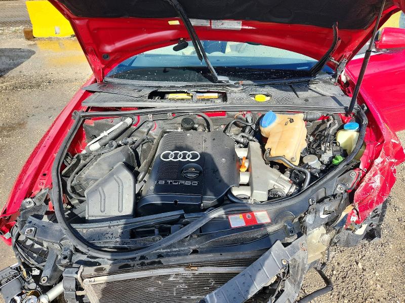 2004 Audi A4 მანქანა იყიდება აუქციონზე, vin: WAUAC48H94K015052, აუქციონის ნომერი: 62277166