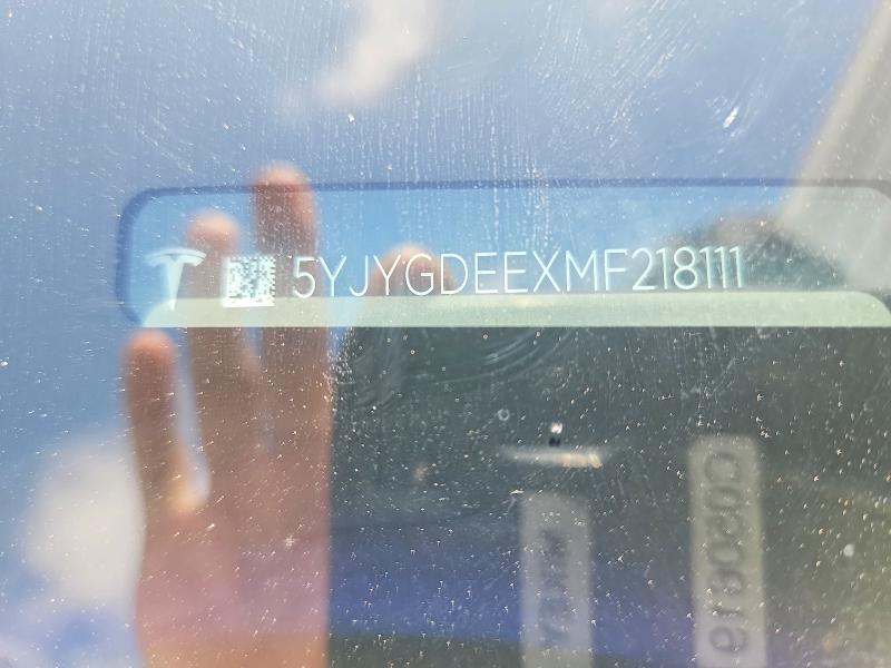 Aukcja sprzedaży 2021 Tesla Model Y, vin: 5YJYGDEEXMF218111, numer aukcji: 58240466