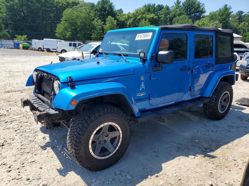 Aukcja sprzedaży 2015 Jeep Wrangler Unlimited, vin: 1C4HJWEG8FL596040, numer aukcji: 61676866