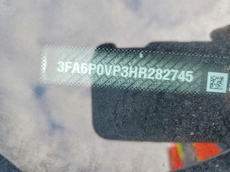 61854286 :رقم المزاد ، 3FA6P0VP3HR282745 vin ، 2017 Ford Fusion مزاد بيع