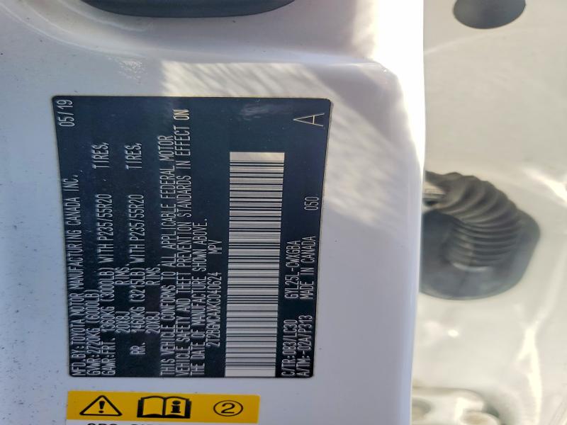 62872486 :رقم المزاد ، 2T2BGMCAXKC040624 vin ، 2019 Lexus Rx 450h مزاد بيع