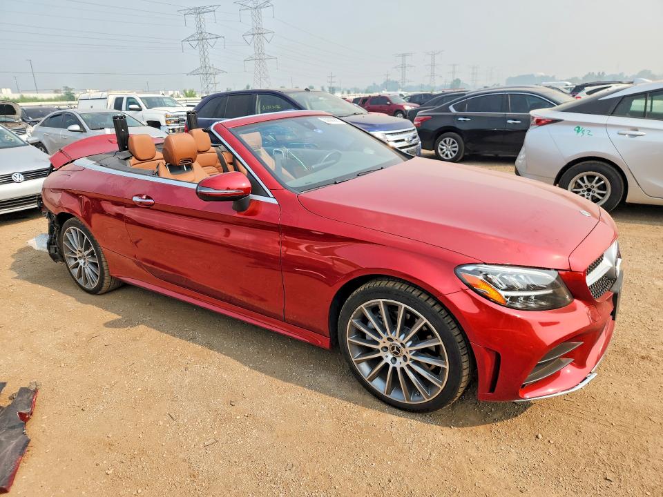 60690926 :رقم المزاد ، W1KWK8EB3MG070401 vin ، 2021 Mercedes-benz C مزاد بيع