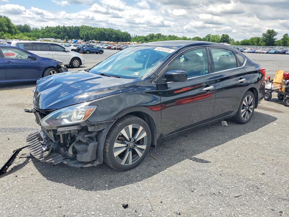 2019 Nissan Sentra მანქანა იყიდება აუქციონზე, vin: 3N1AB7AP2KY257546, აუქციონის ნომერი: 60242336