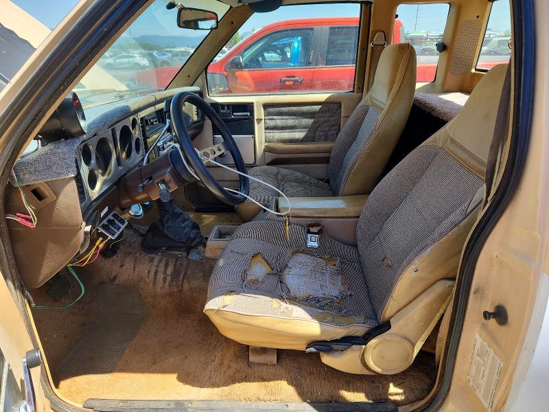 1984 Chevrolet S Truck მანქანა იყიდება აუქციონზე, vin: 1GCCS14B1E8229871, აუქციონის ნომერი: 58659526