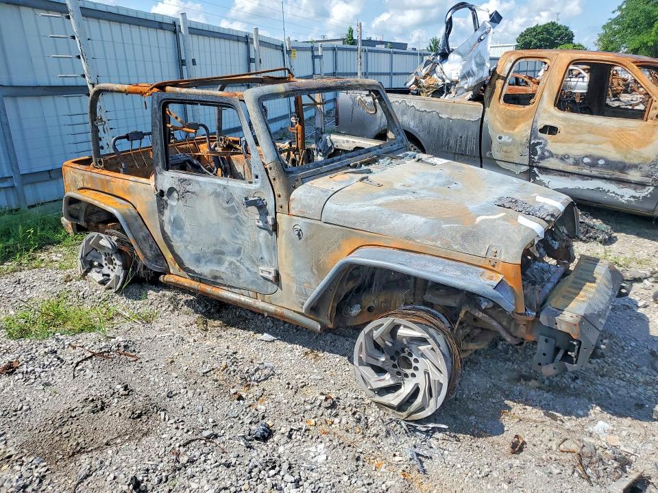 Продажа на аукционе авто 2014 Jeep Wrangler, vin: 1C4BJWCG3EL255538, номер лота: 61191136