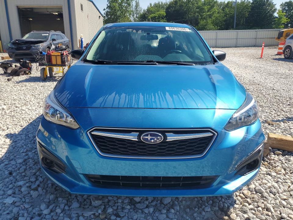 60630306 :رقم المزاد ، 4S3GTAA66J1724110 vin ، 2018 Subaru Impreza مزاد بيع