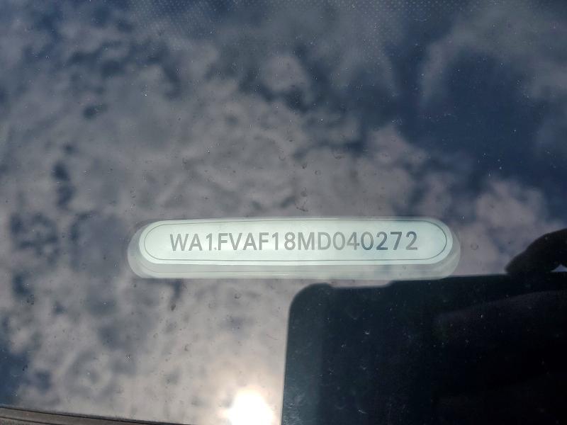 Aukcja sprzedaży 2021 Audi Q8, vin: WA1FVAF18MD040272, numer aukcji: 60962736