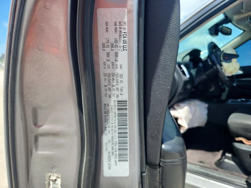 59896286 :رقم المزاد ، 1C4SDJFT7HC931349 vin ، 2017 Dodge Durango مزاد بيع
