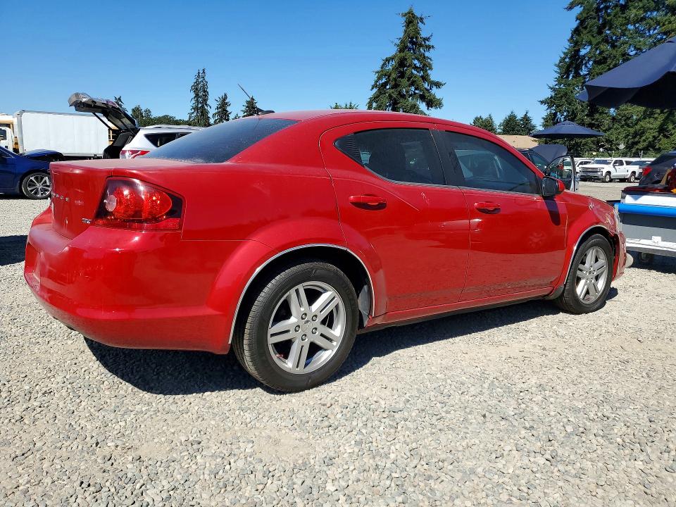 Продажа на аукционе авто 2012 Dodge Avenger, vin: 1C3CDZCB5CN266404, номер лота: 62161976