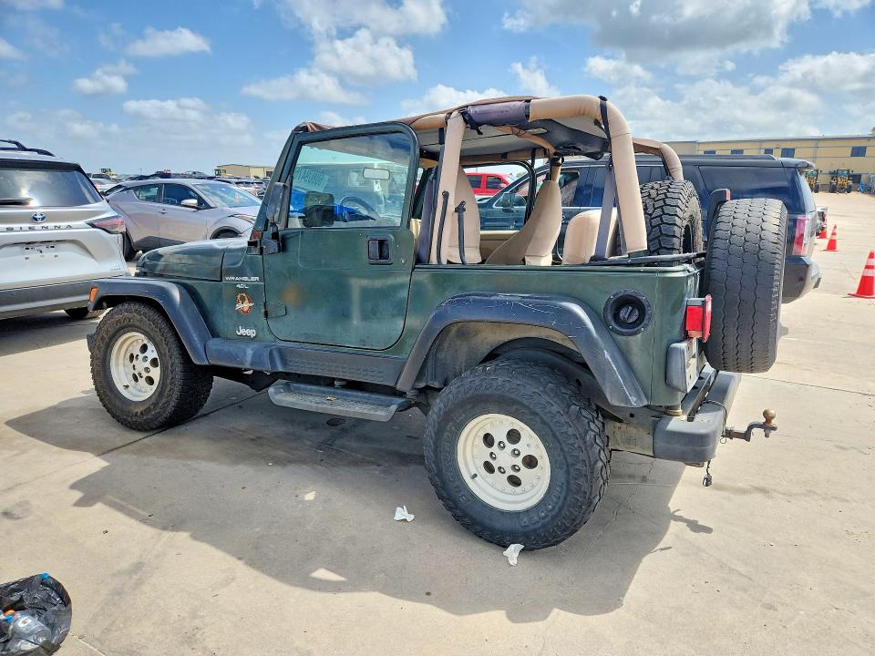 1997 Jeep Wrangler / Tj მანქანა იყიდება აუქციონზე, vin: 1J4FY49S1VP496143, აუქციონის ნომერი: 60809476
