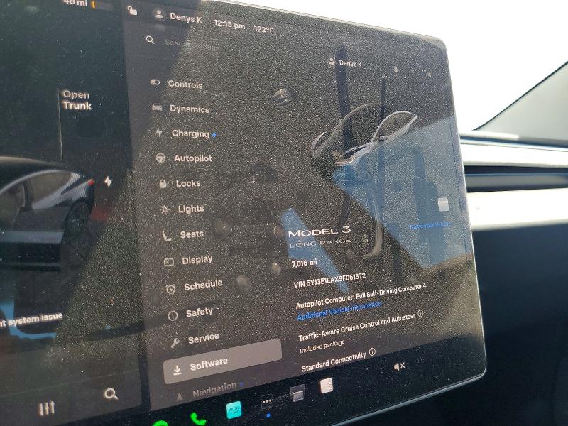Aukcja sprzedaży 2025 Tesla Model 3, vin: 5YJ3E1EAXSF051872, numer aukcji: 60435636