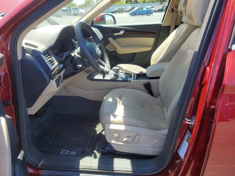 Продажа на аукционе авто 2018 Audi Q5, vin: WA1BNAFY4J2165224, номер лота: 57934816