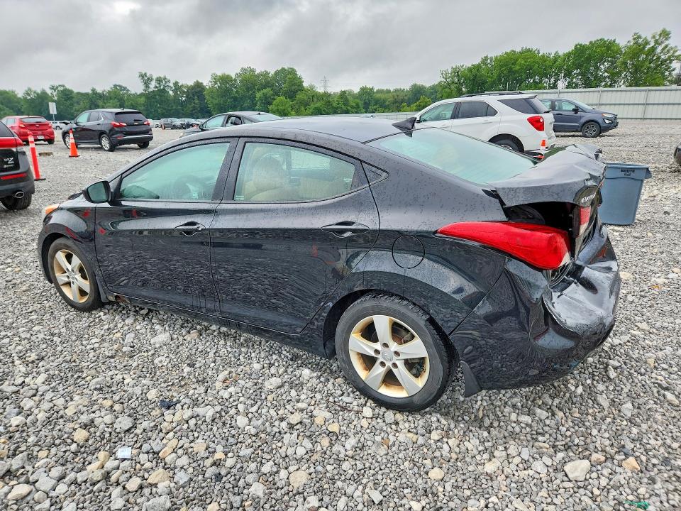 62798566 :رقم المزاد ، 5NPDH4AE9DH444787 vin ، 2013 Hyundai Elantra مزاد بيع