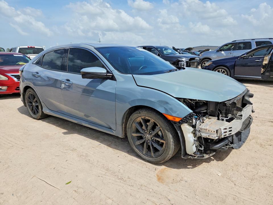 2021 Honda Civic მანქანა იყიდება აუქციონზე, vin: SHHFK7H67MU203169, აუქციონის ნომერი: 61382306