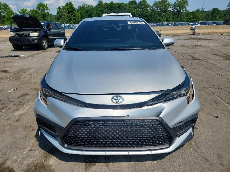 63050796 :رقم المزاد ، JTDM4MCE4NJ093093 vin ، 2022 Toyota Corolla مزاد بيع
