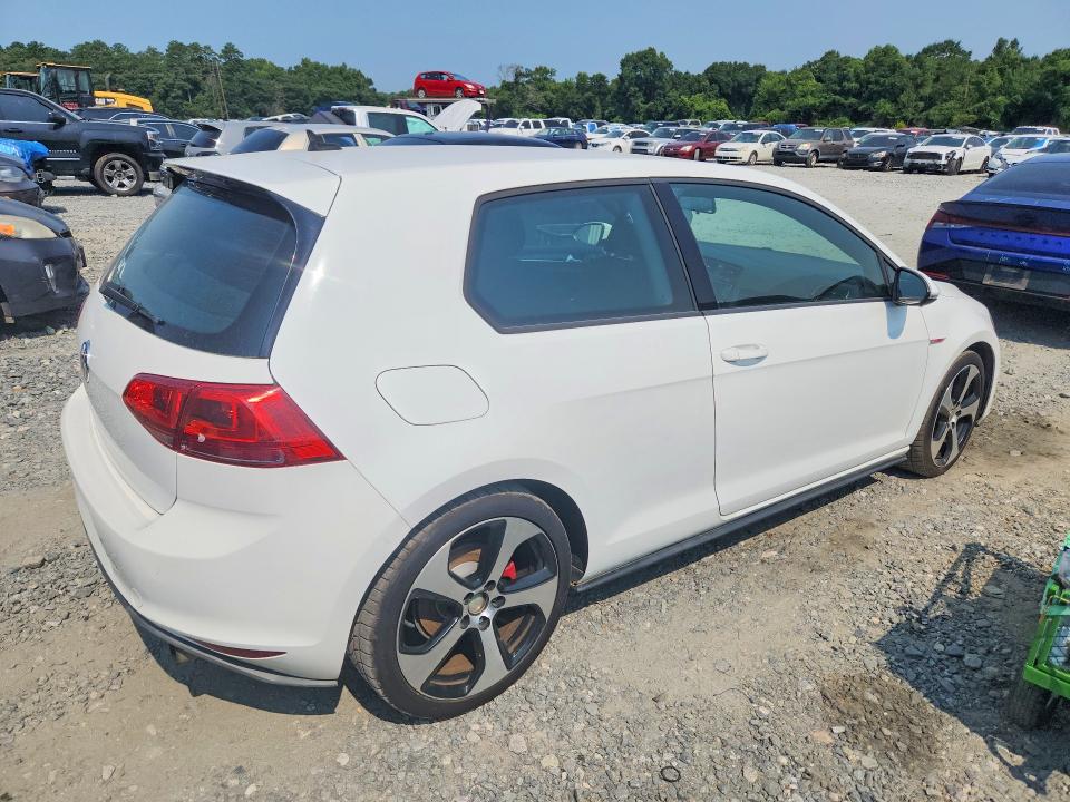 63341486 :رقم المزاد ، 3VWYT7AU5FM054188 vin ، 2015 Volkswagen Gti مزاد بيع