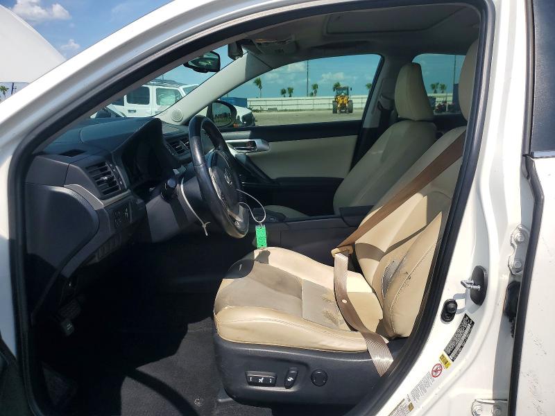 2012 Lexus Ct მანქანა იყიდება აუქციონზე, vin: JTHKD5BH2C2075156, აუქციონის ნომერი: 61533746