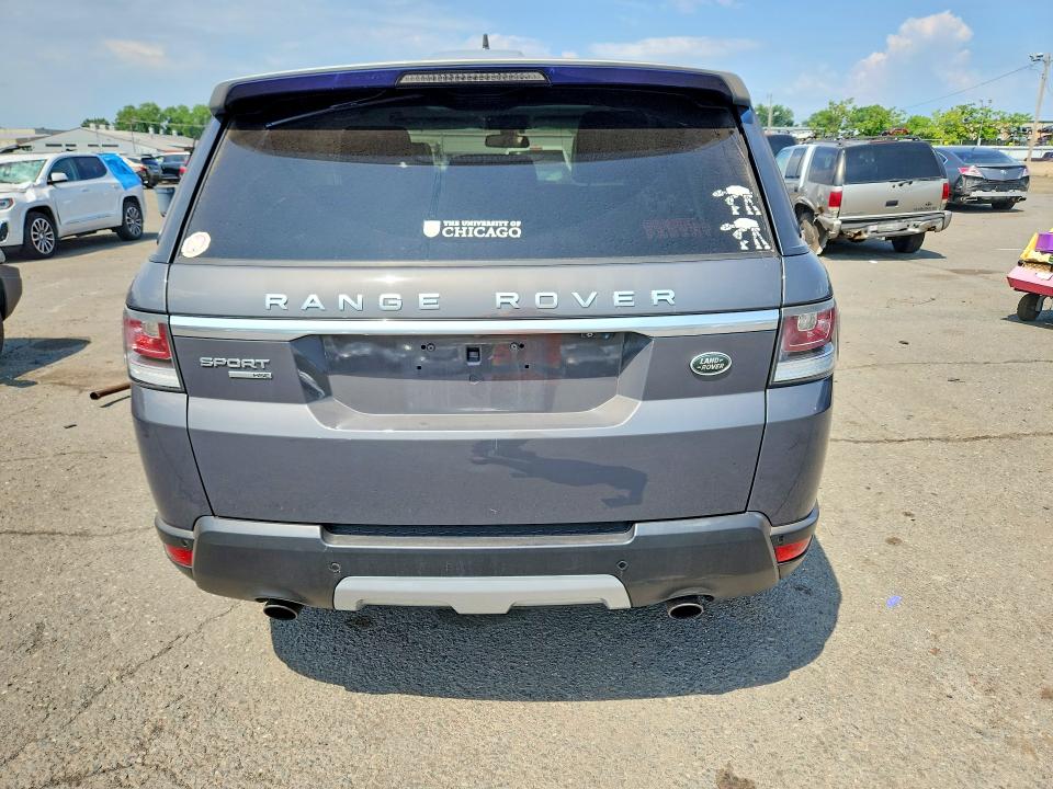 2016 Land Rover Range Rover Sport მანქანა იყიდება აუქციონზე, vin: SALWR2VF5GA555631, აუქციონის ნომერი: 60212366