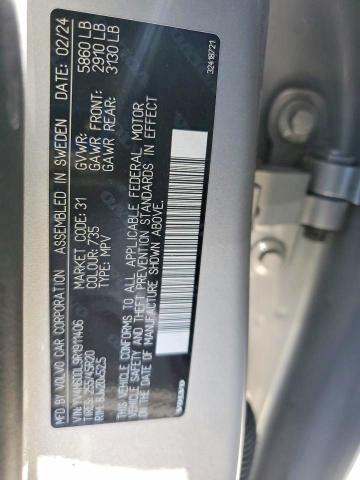 Продаж на аукціоні авто 2024 Volvo Xc60, vin: YV4H60DL9R1911406, номер лоту: 62326316