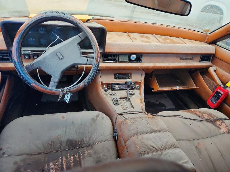 60032926 :رقم المزاد ، ZAMA330049A003584 vin ، 1984 Maserati Quattroporte مزاد بيع