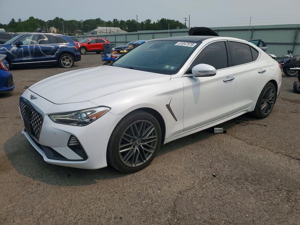 2019 Genesis G70 მანქანა იყიდება აუქციონზე, vin: KMTG34LA3KU031676, აუქციონის ნომერი: 61047576