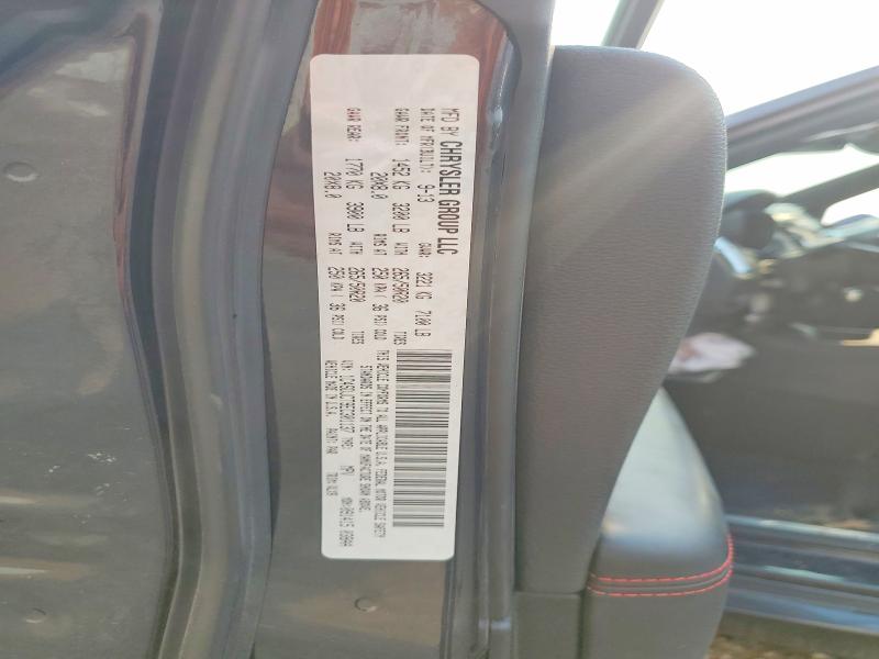 62132646 :رقم المزاد ، 1C4SDJCT9EC301137 vin ، 2014 Dodge Durango مزاد بيع