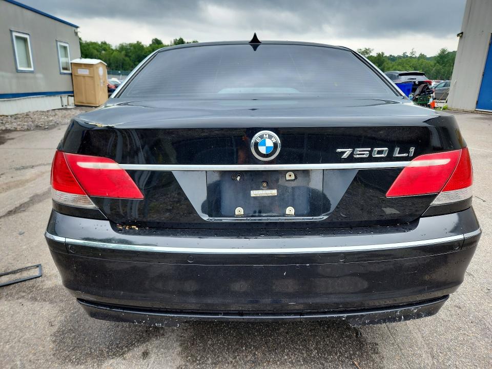 Aukcja sprzedaży 2007 Bmw 750, vin: WBAHN83527DT74684, numer aukcji: 61884636