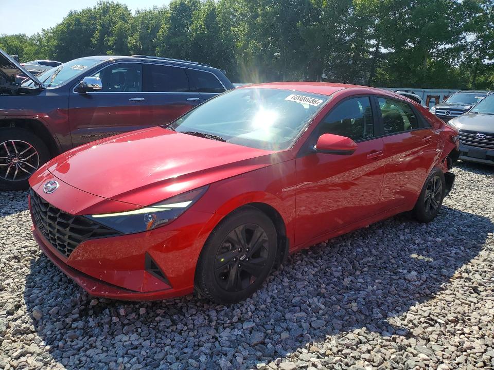 2021 Hyundai Elantra მანქანა იყიდება აუქციონზე, vin: 5NPLM4AG0MH002845, აუქციონის ნომერი: 60000686