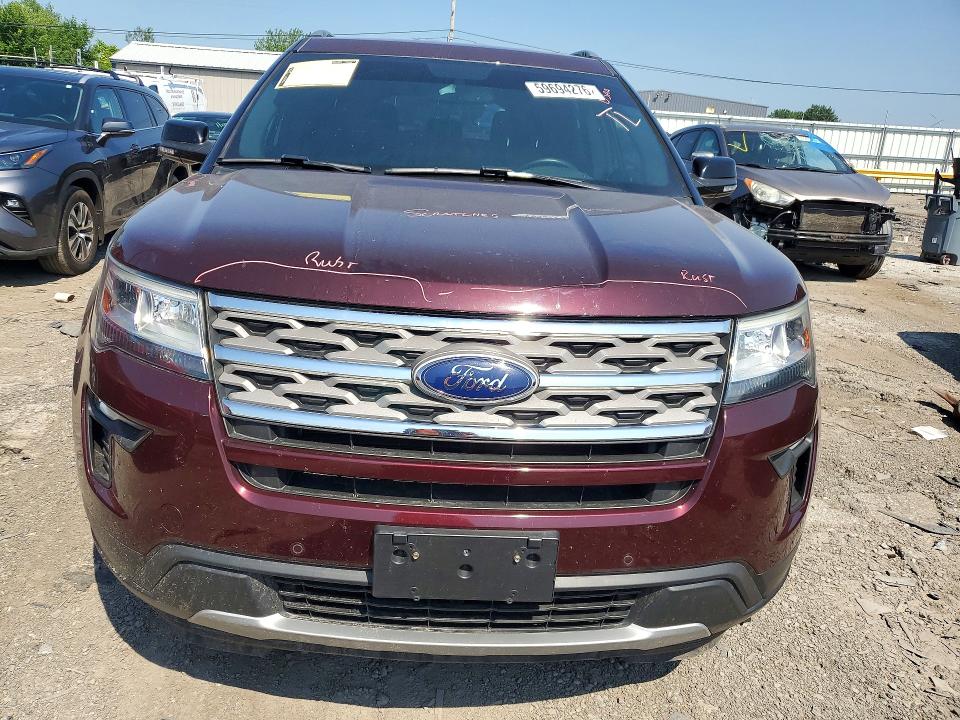 59694276 :رقم المزاد ، 1FM5K8D8XJGC04050 vin ، 2018 Ford Explorer مزاد بيع