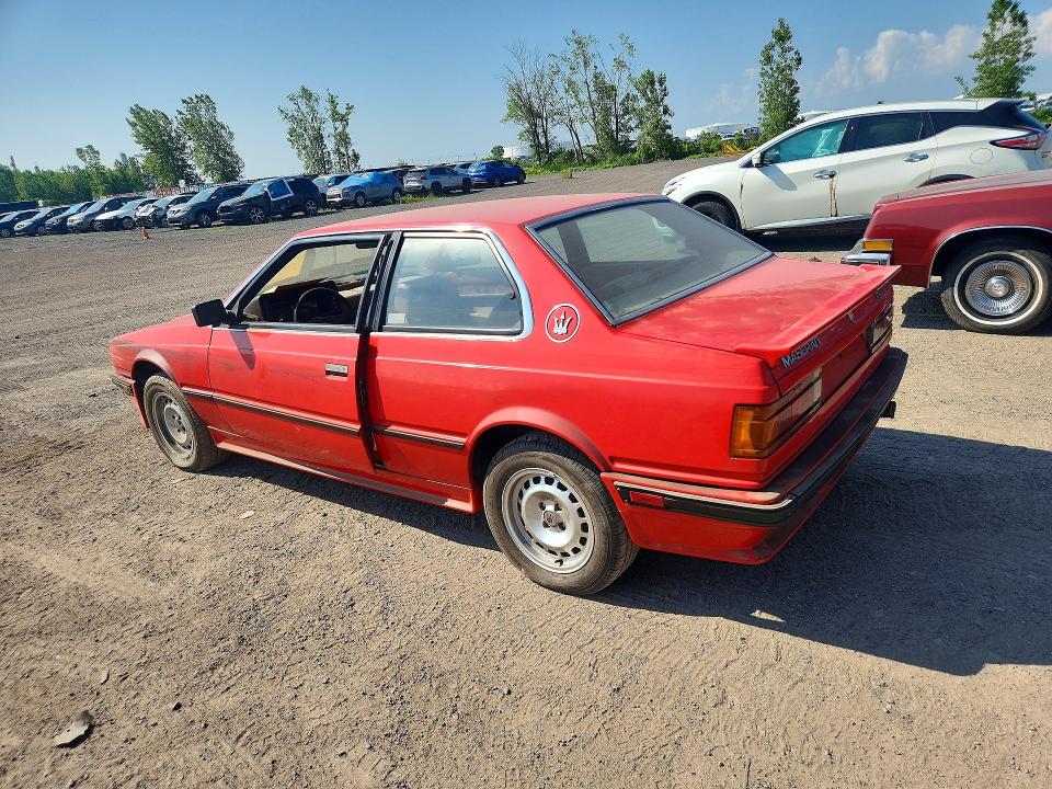 Продажа на аукционе авто 1984 Maserati Biturbo, vin: ZAMAL1105EB317084, номер лота: 60033406