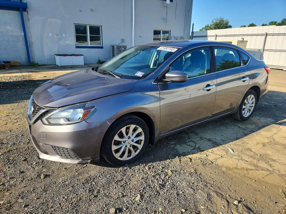 Продажа на аукционе авто 2019 Nissan Sentra, vin: 3N1AB7APXKL607213, номер лота: 61993166