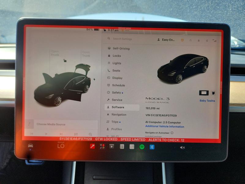 Продажа на аукционе авто 2018 Tesla Model 3, vin: 5YJ3E1EA6JF071129, номер лота: 62889896