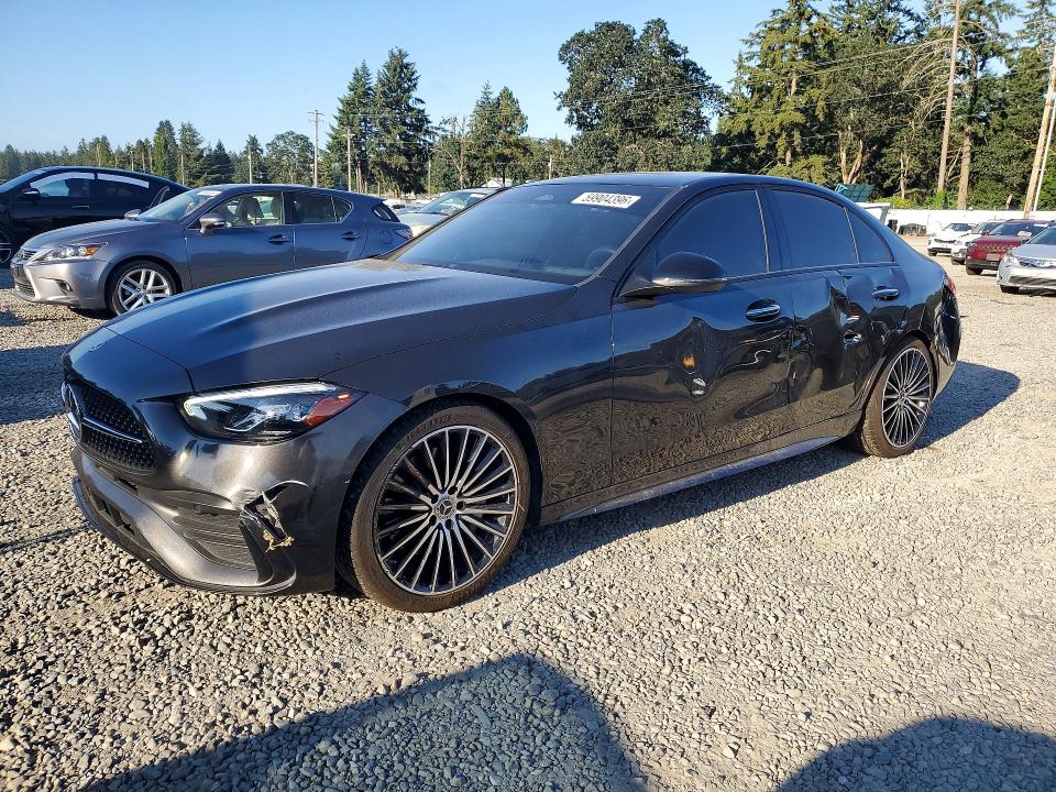2022 Mercedes-benz C მანქანა იყიდება აუქციონზე, vin: W1KAF4GB0NR017634, აუქციონის ნომერი: 59904396