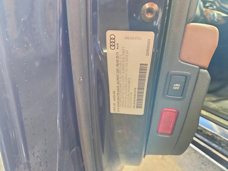 Aukcja sprzedaży 2017 Audi A4, vin: WAUENAF43HN016745, numer aukcji: 61137526