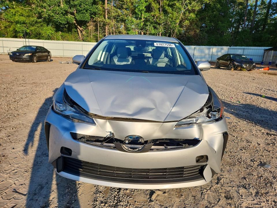 61027596 :رقم المزاد ، JTDKARFU0K3084259 vin ، 2019 Toyota Prius مزاد بيع