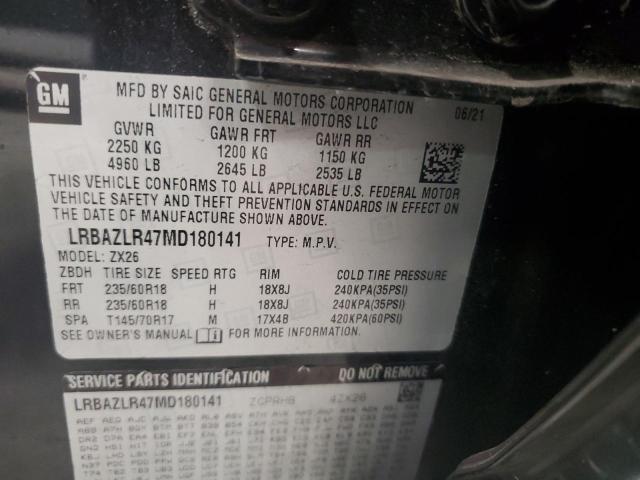 Продаж на аукціоні авто 2021 Buick Envision, vin: LRBAZLR47MD180141, номер лоту: 62358816