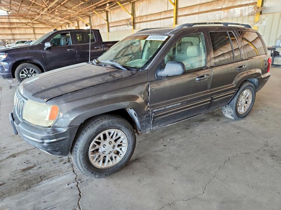 62430596 :رقم المزاد ، 1J4GW58N82C128489 vin ، 2002 Jeep Grand Cherokee مزاد بيع