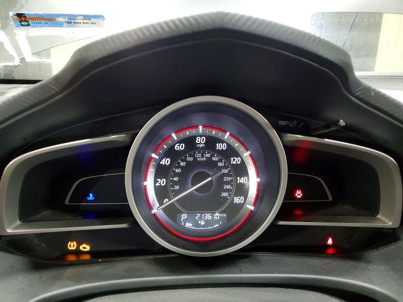62152716 :رقم المزاد ، JM1BM1T72F1224921 vin ، 2015 Mazda 3 مزاد بيع