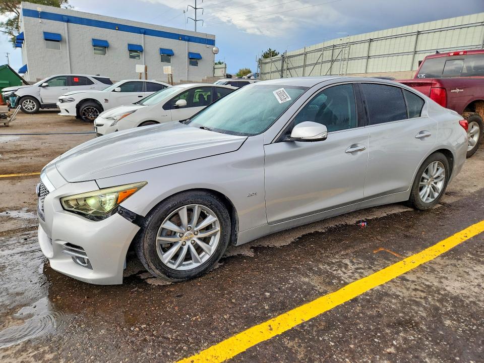 Продаж на аукціоні авто 2016 Infiniti Q50, vin: JN1CV7AP4GM201697, номер лоту: 63006526