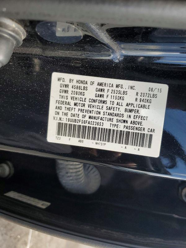 Продажа на аукционе авто 2015 Acura Tlx, vin: 19UUB2F56FA023653, номер лота: 61066016
