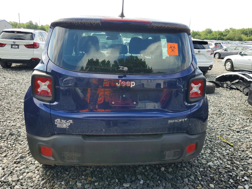 60231276 :رقم المزاد ، ZACCJBAW9GPE32731 vin ، 2016 Jeep Renegade مزاد بيع