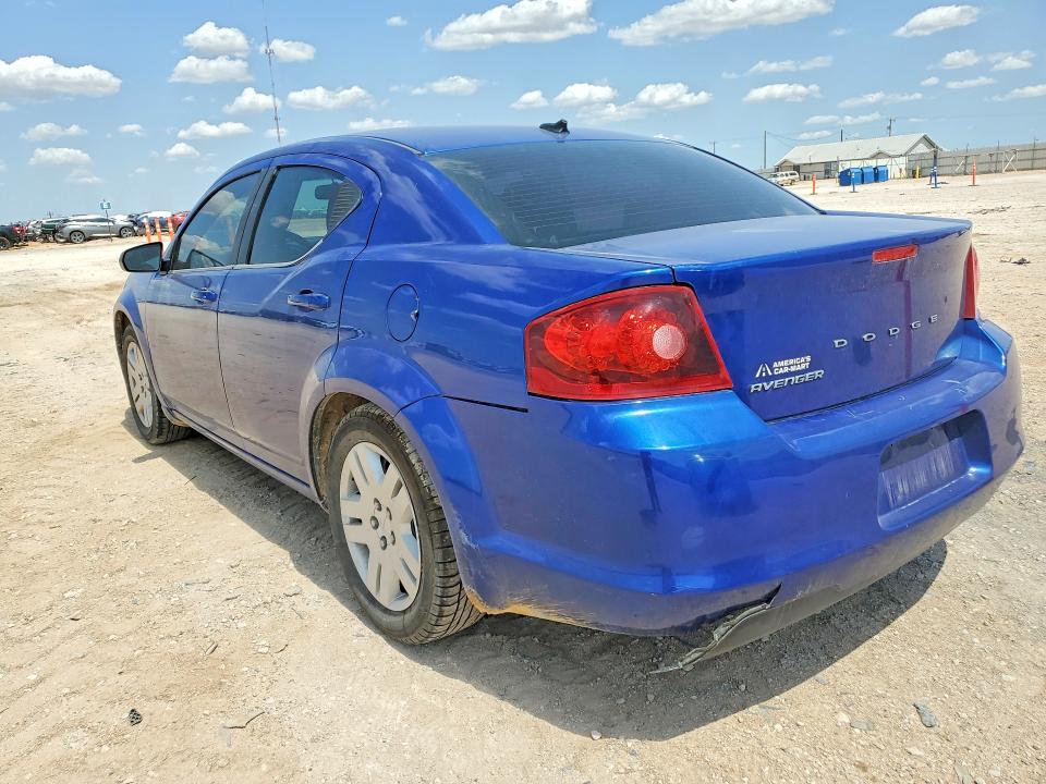 2013 Dodge Avenger მანქანა იყიდება აუქციონზე, vin: 1C3CDZAB0DN547997, აუქციონის ნომერი: 55819956