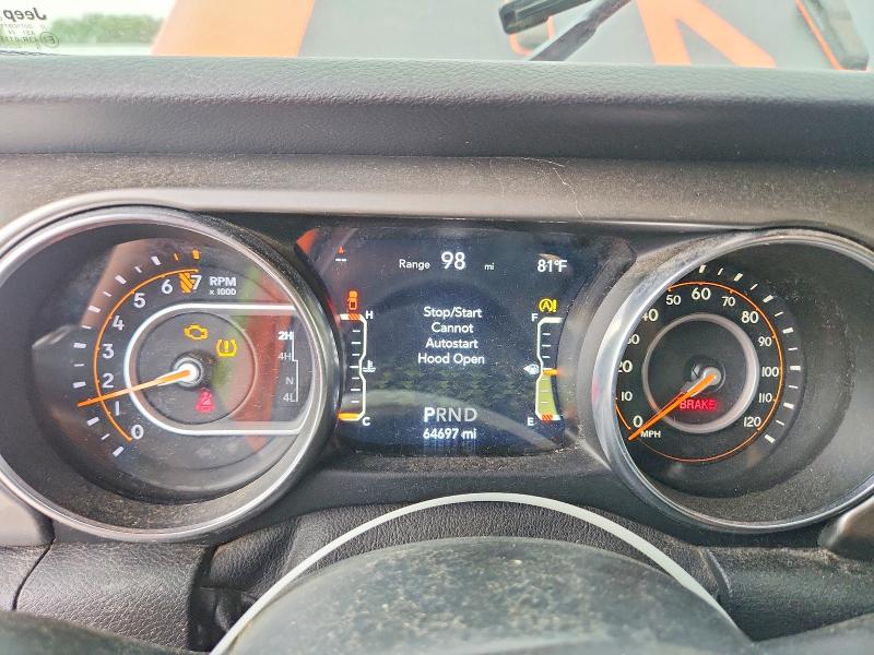 Aukcja sprzedaży 2020 Jeep Gladiator, vin: 1C6HJTFG3LL172460, numer aukcji: 59363466