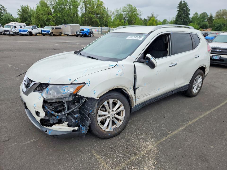 Продаж на аукціоні авто 2016 Nissan Rogue, vin: 5N1AT2MT0GC912885, номер лоту: 59394986
