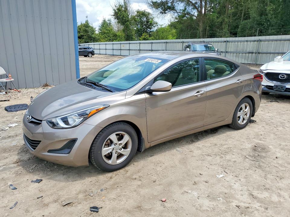 63240176 :رقم المزاد ، 5NPDH4AE4EH533653 vin ، 2014 Hyundai Elantra مزاد بيع
