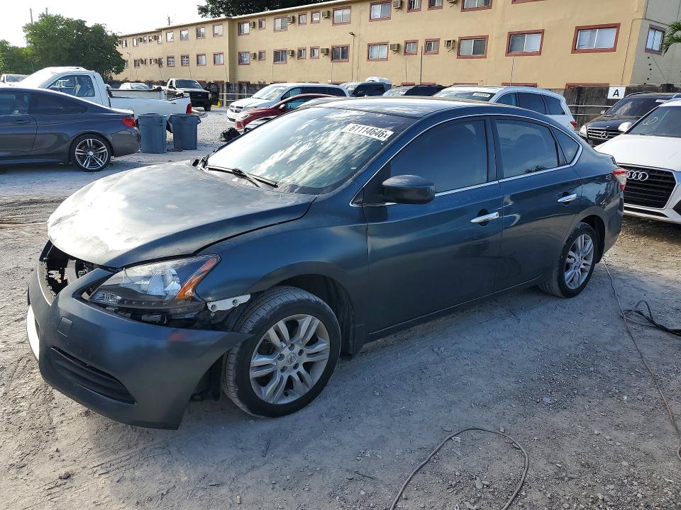 Продажа на аукционе авто 2015 Nissan Sentra, vin: 3N1AB7AP5FL674436, номер лота: 61114646