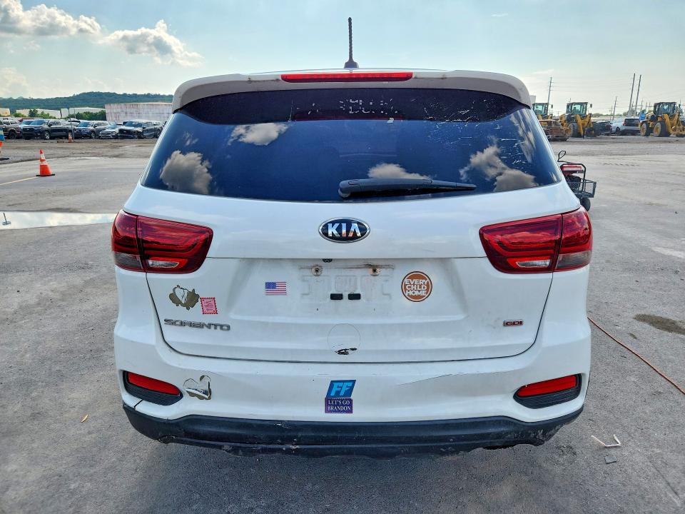 2019 Kia Sorento მანქანა იყიდება აუქციონზე, vin: 5XYPG4A35KG511159, აუქციონის ნომერი: 61184636