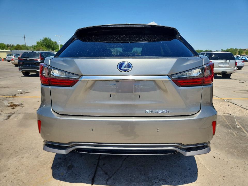 Продажа на аукционе авто 2017 Lexus Rx 450h, vin: 2T2BGMCA7HC016404, номер лота: 60513326
